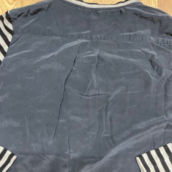 Fossil Striped Relaxed Women's Top Medium - Picture 6 of 7